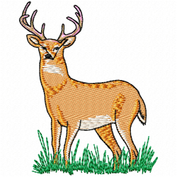 Gazelle Embroidery Design 1 Gazelle Embroidery Design 1